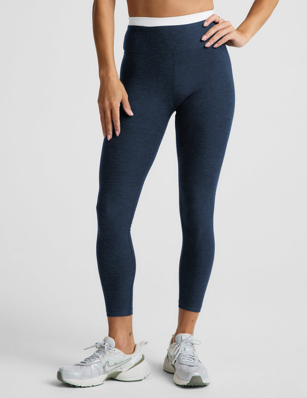 Spacedyeâ„?Layered High Waisted Midi Legging