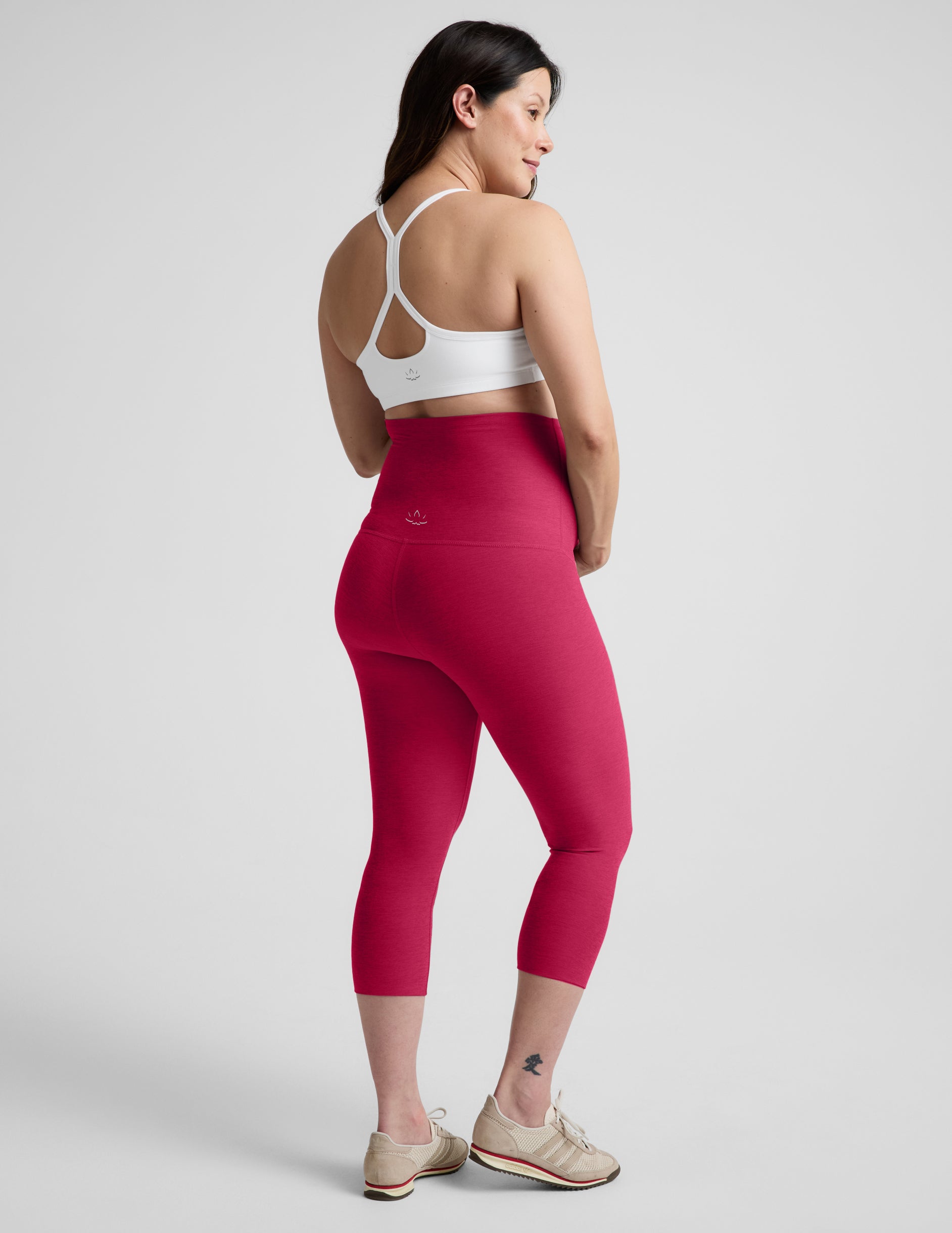 Spacedye? Love The Bump Maternity 20.5  Capri Legging