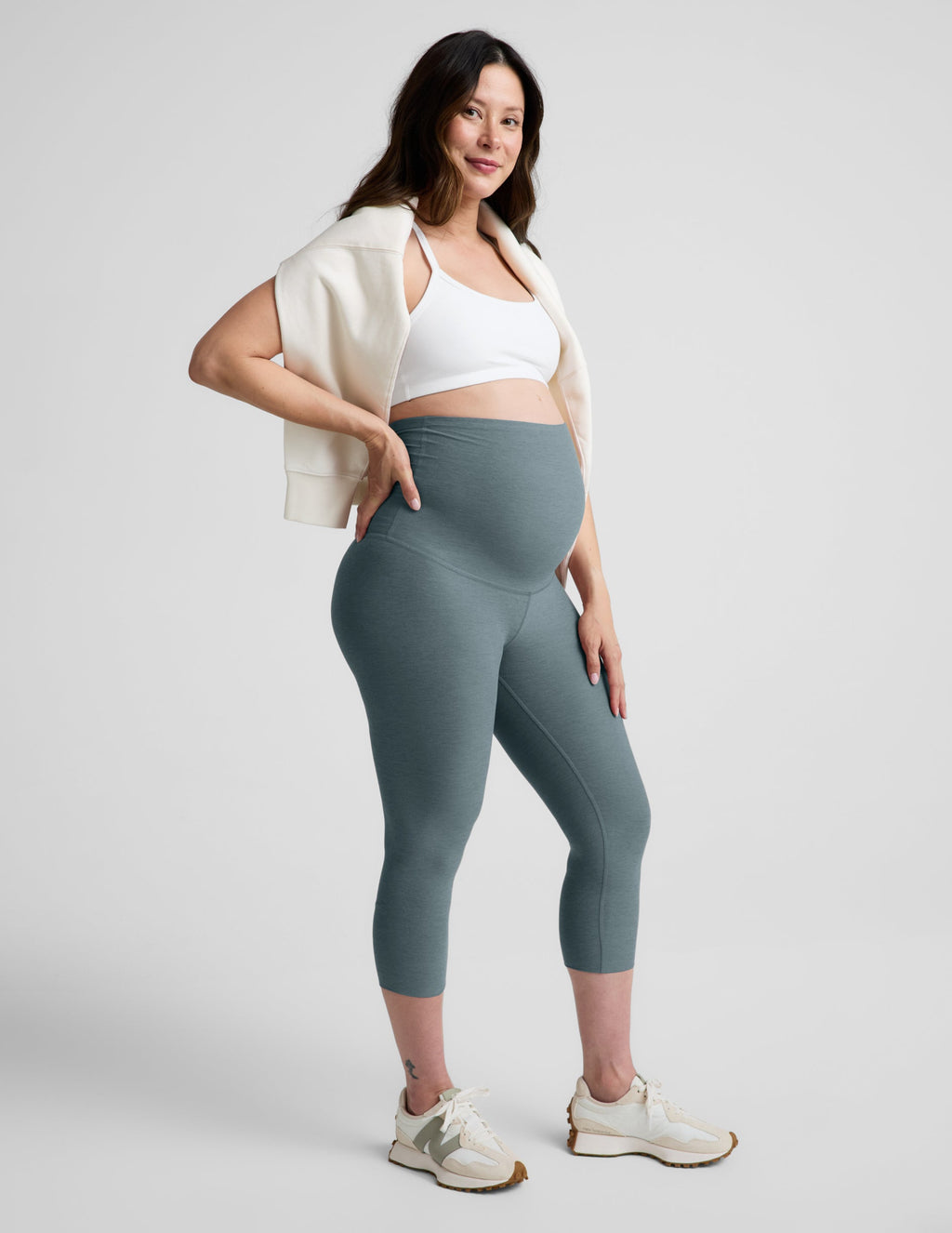 Spacedye? Love The Bump Maternity 20.5  Capri Legging
