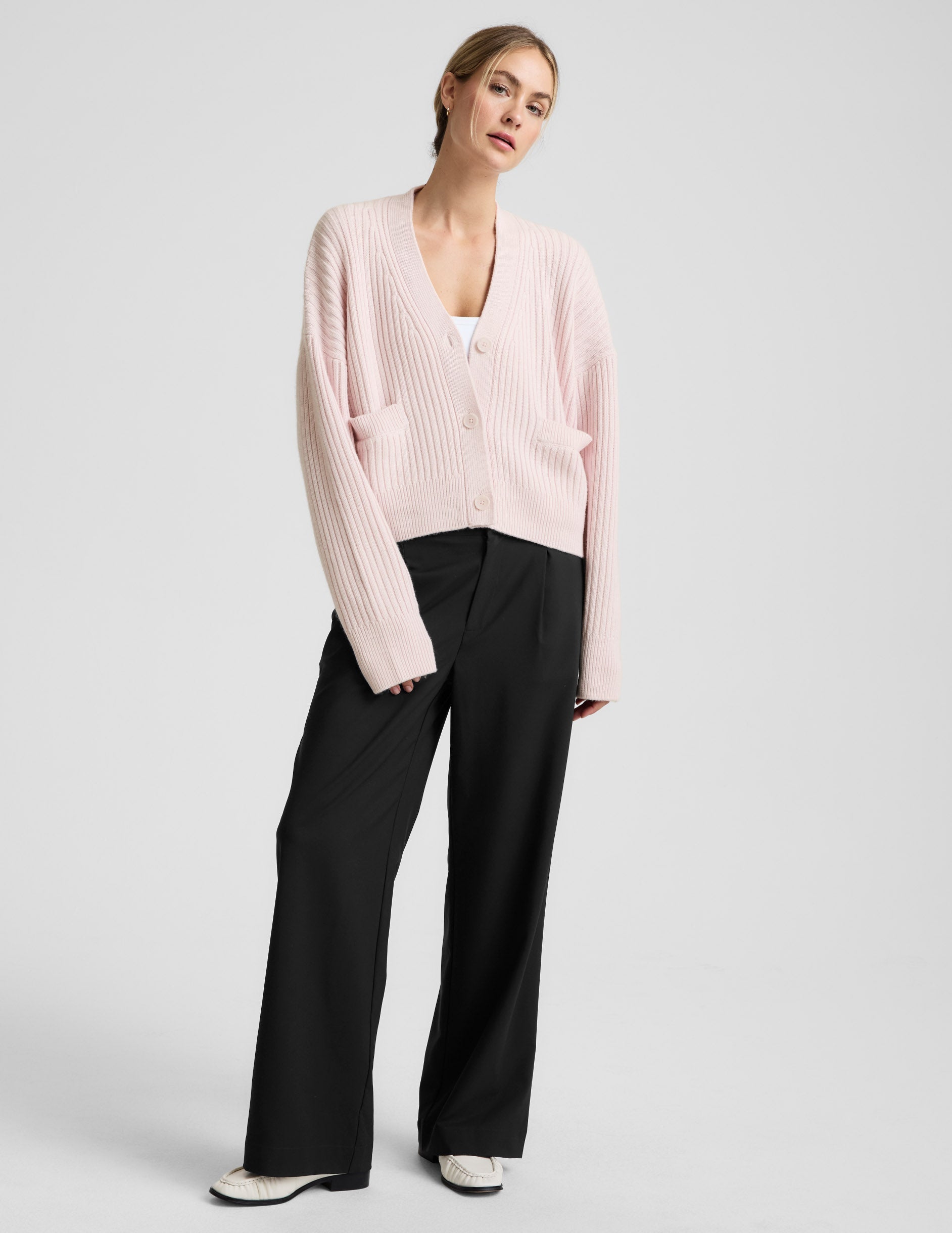 Wool Blend Cardigan