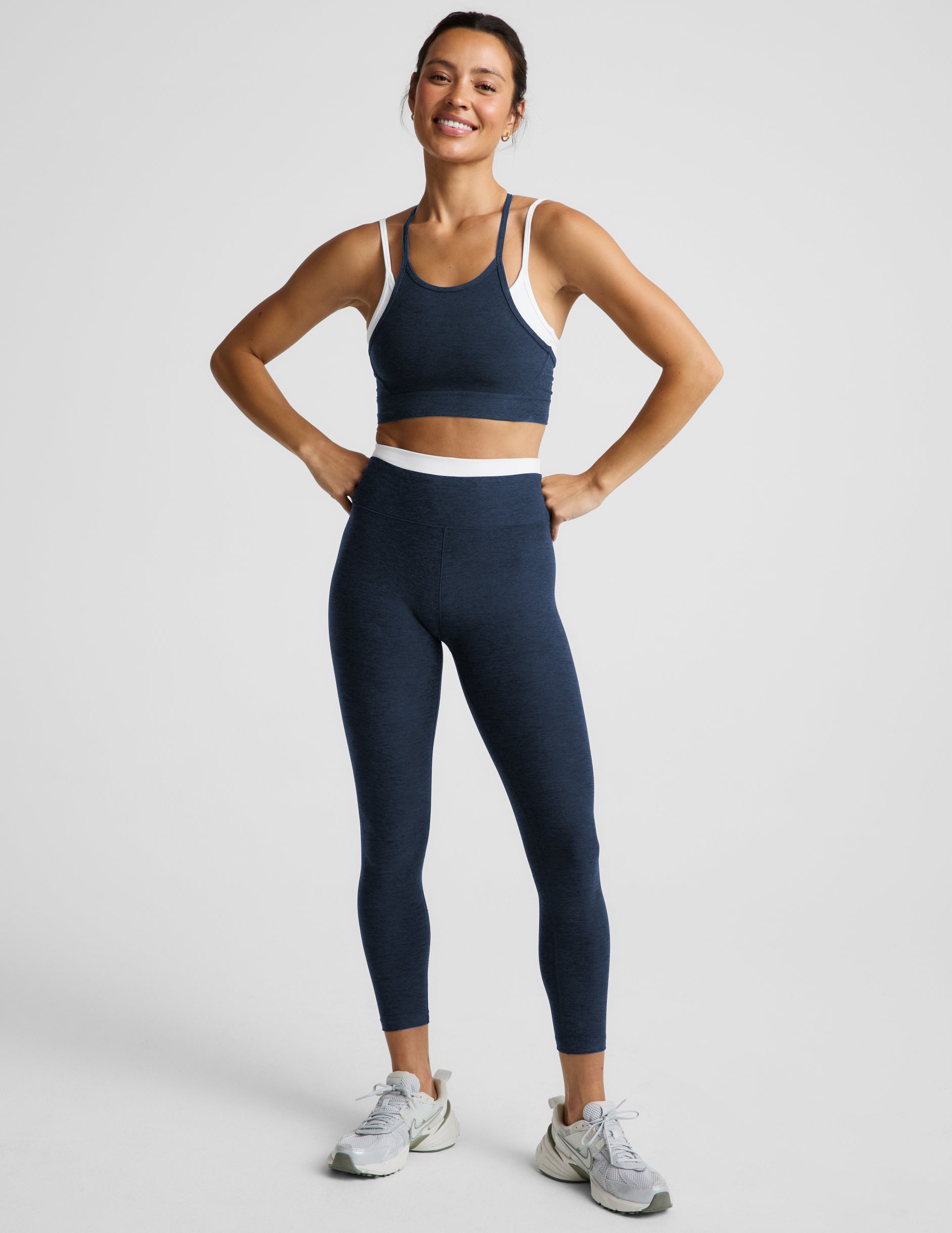 Spacedyeâ„?Layered Long Line Bra