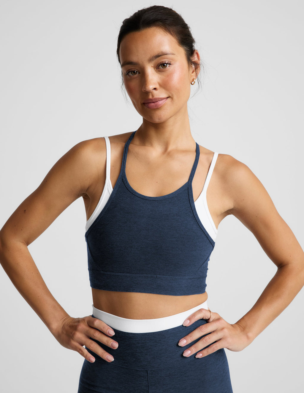Spacedyeâ„?Layered Long Line Bra