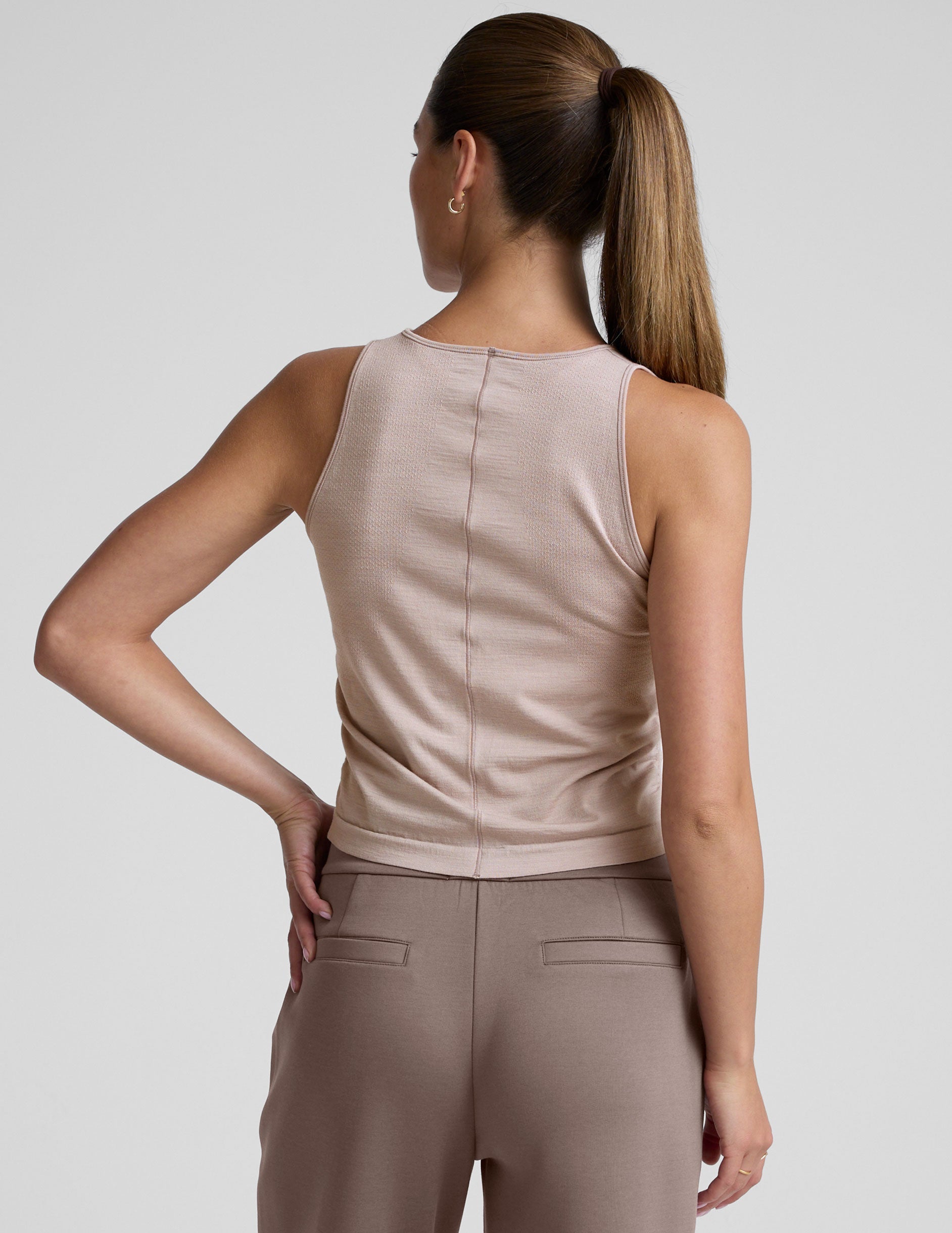 LuxeKnit Merino Wool Racerback Tank