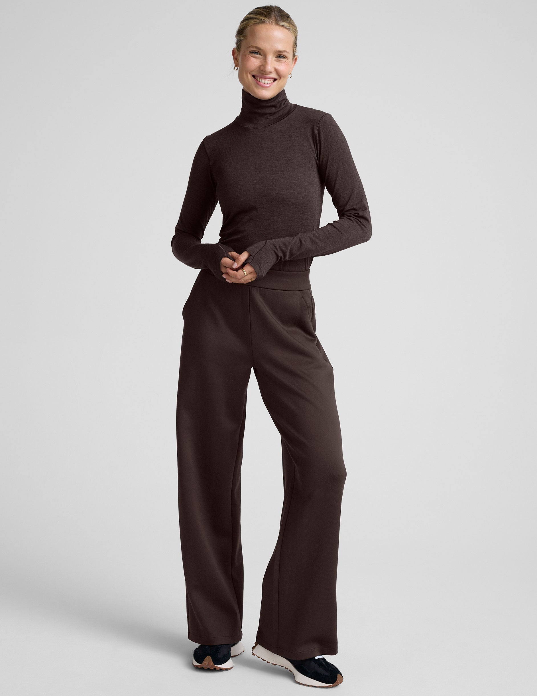 LuxeKnit Merino Wool Turtleneck