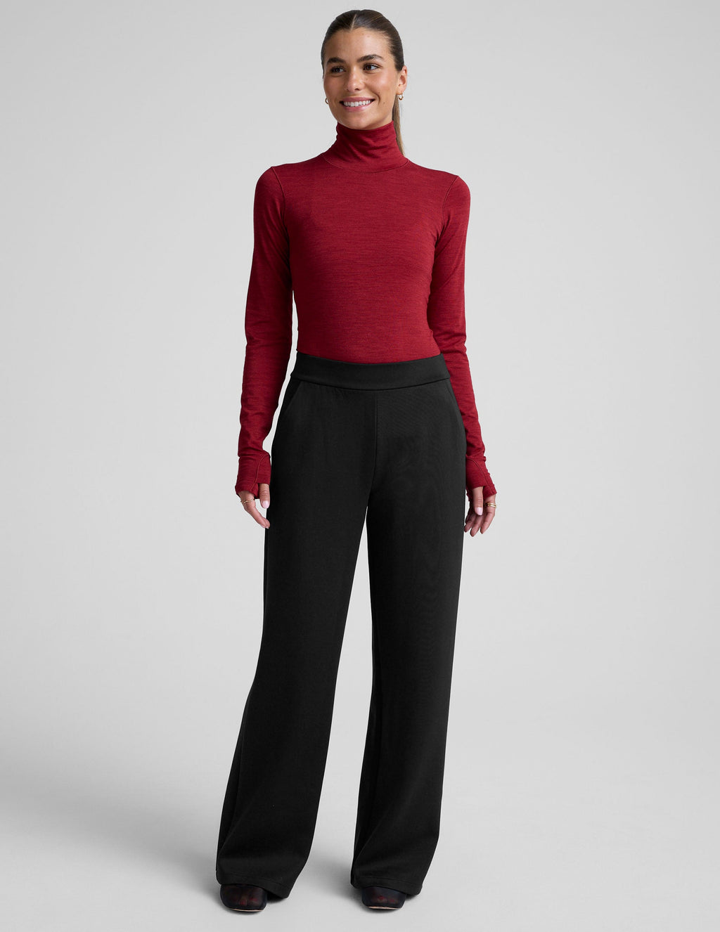 LuxeKnit Merino Wool Turtleneck
