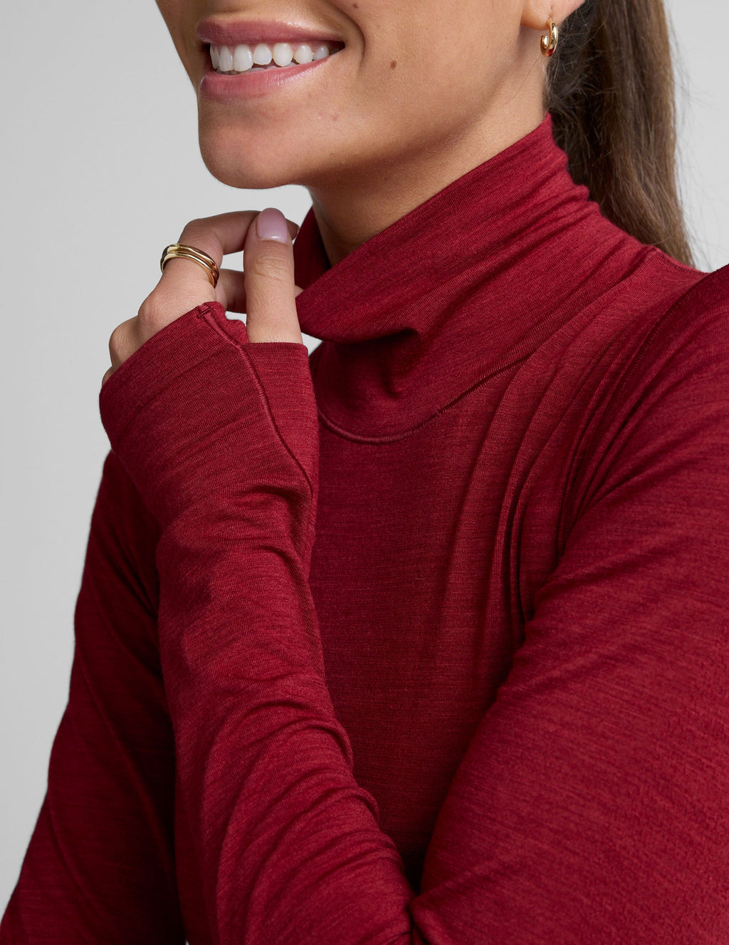 LuxeKnit Merino Wool Turtleneck