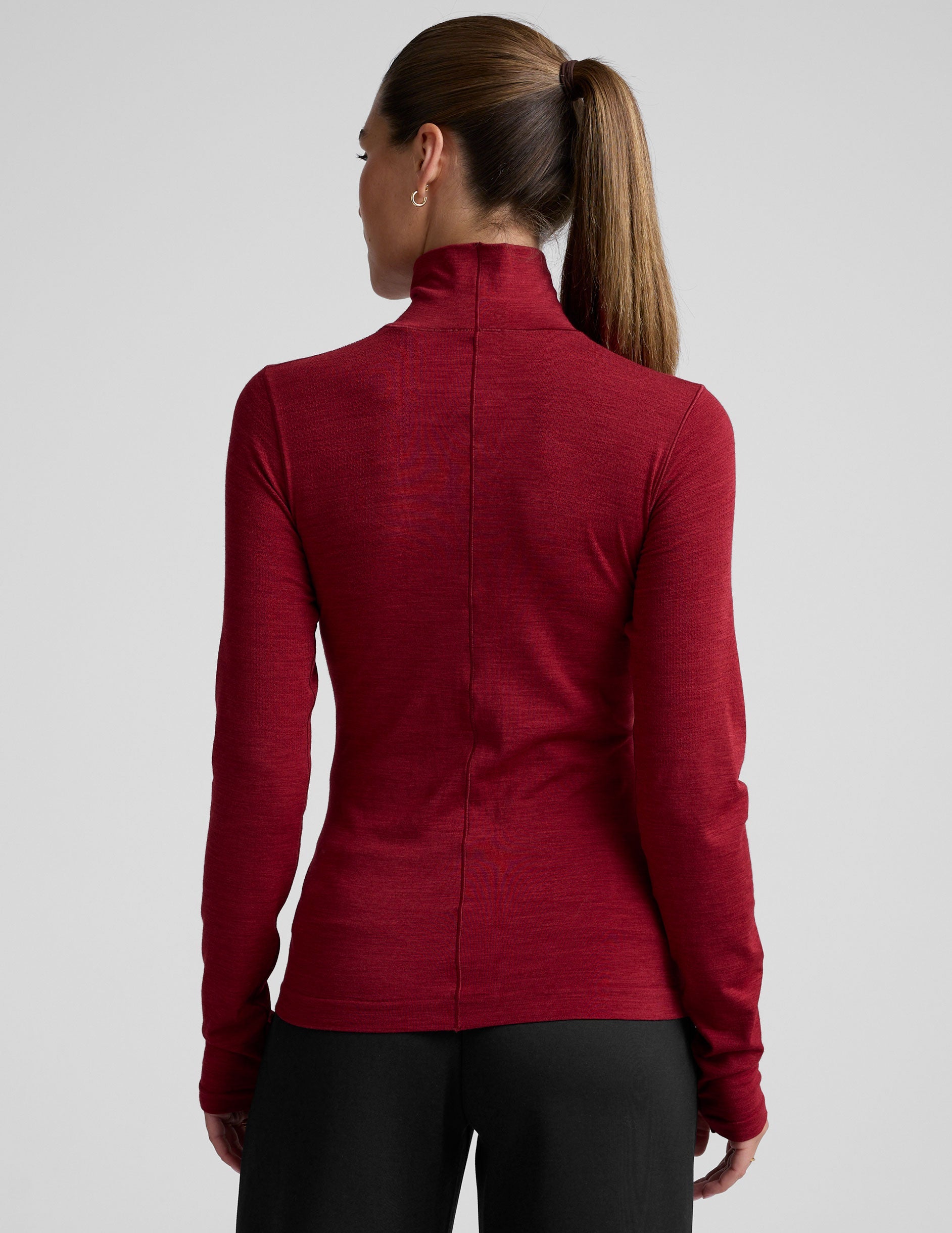 LuxeKnit Merino Wool Turtleneck