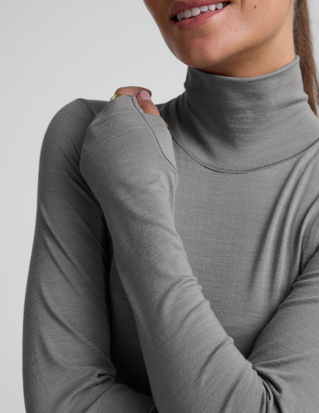 LuxeKnit Merino Wool Turtleneck