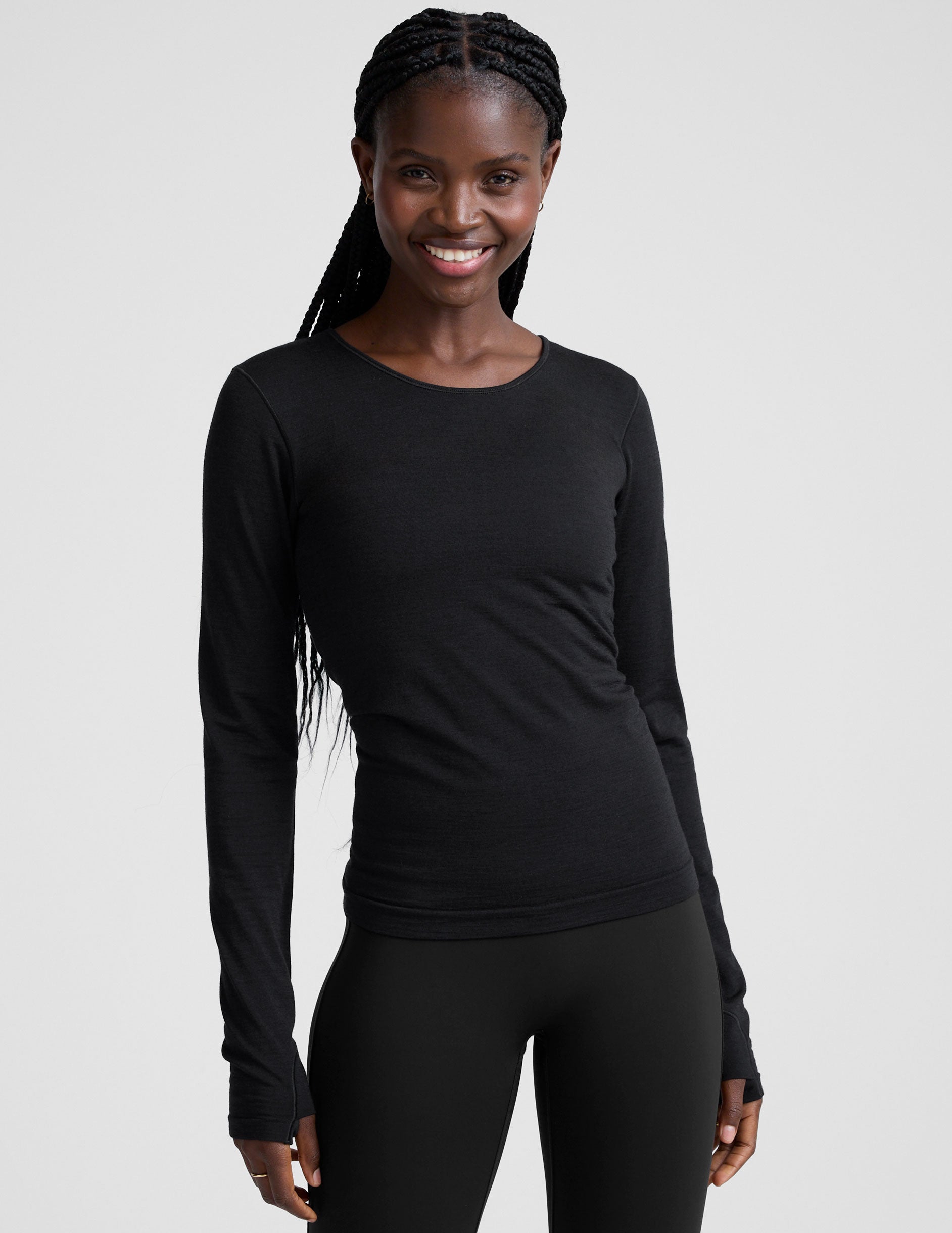 LuxeKnit Merino Wool Crewneck