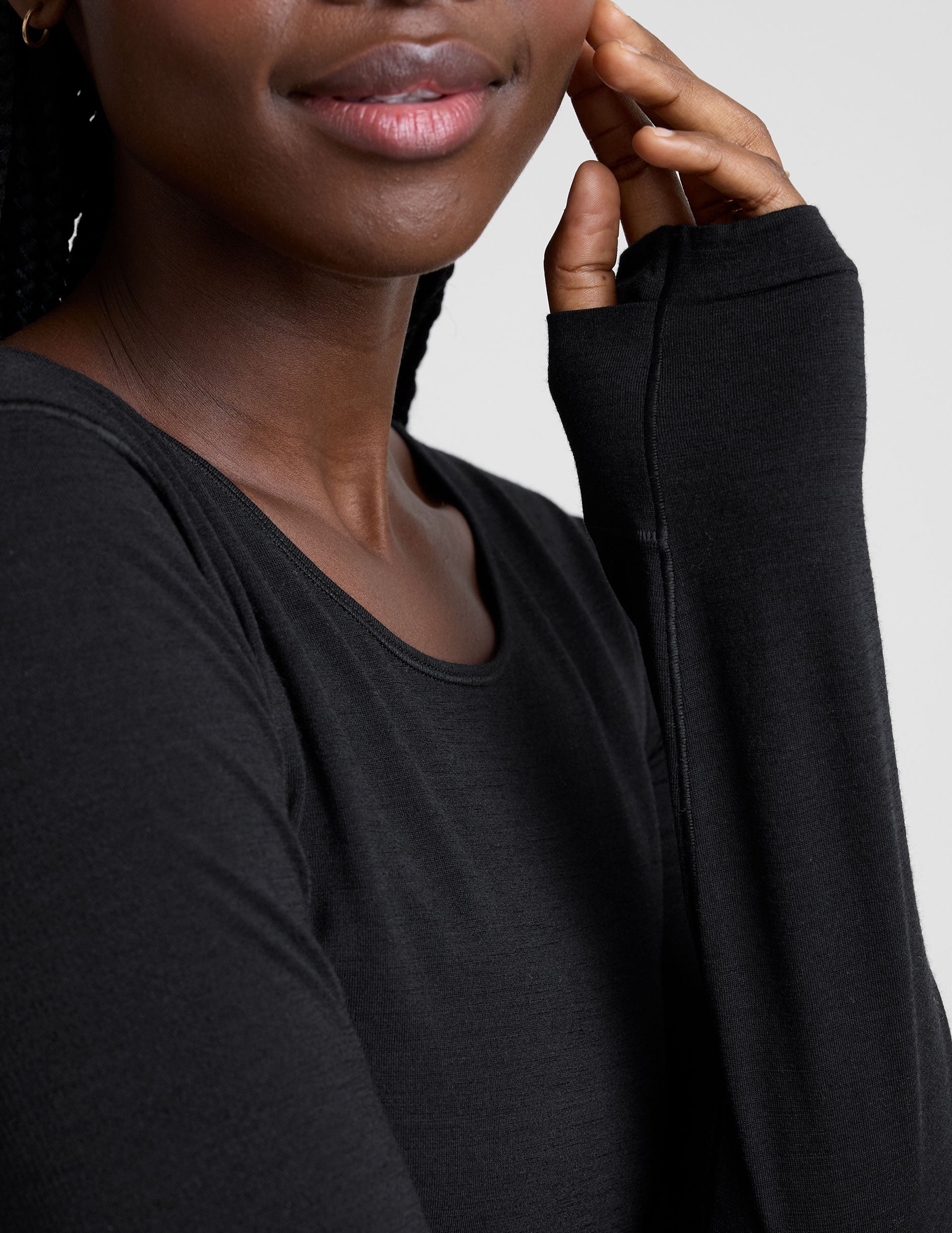 LuxeKnit Merino Wool Crewneck