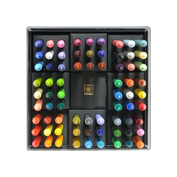 COUPY CRAYON PENCIL Cube Box 72 Colors / SAKURA