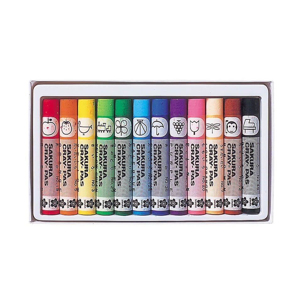 Crepas Futomaki Toddler Crayons / SAKURA