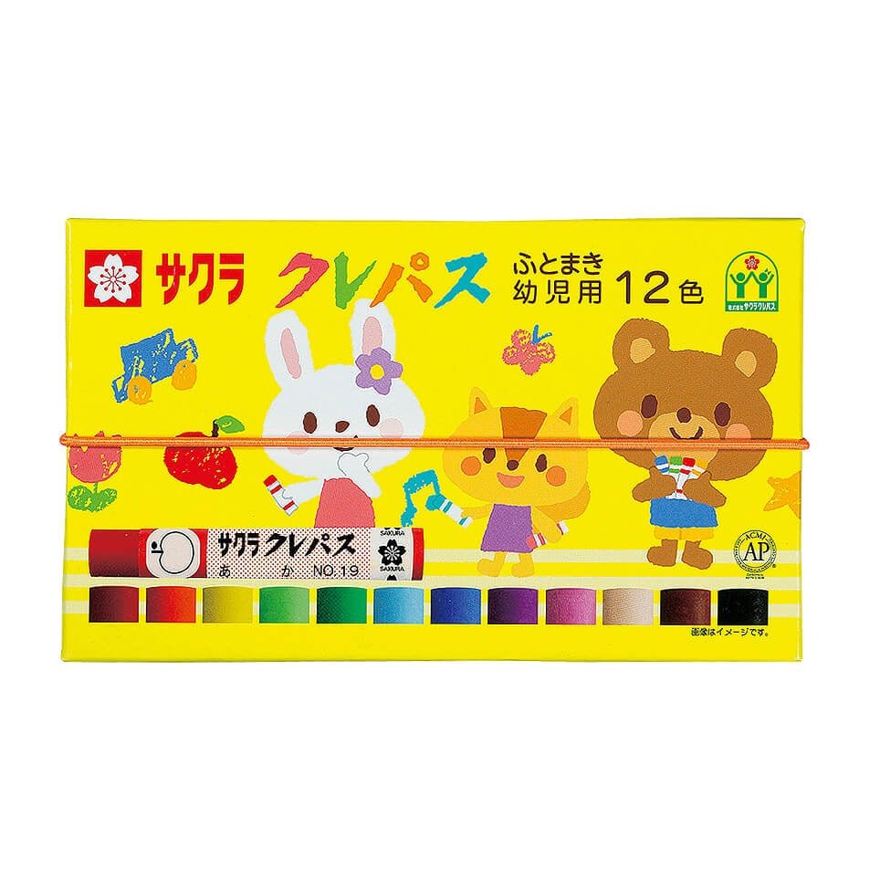 Crepas Futomaki Toddler Crayons / SAKURA