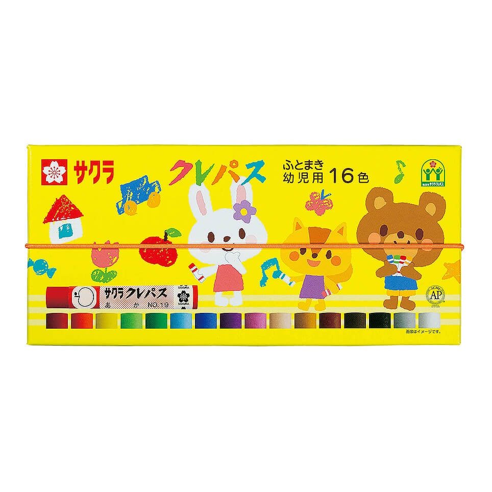 Crepas Futomaki Toddler Crayons / SAKURA