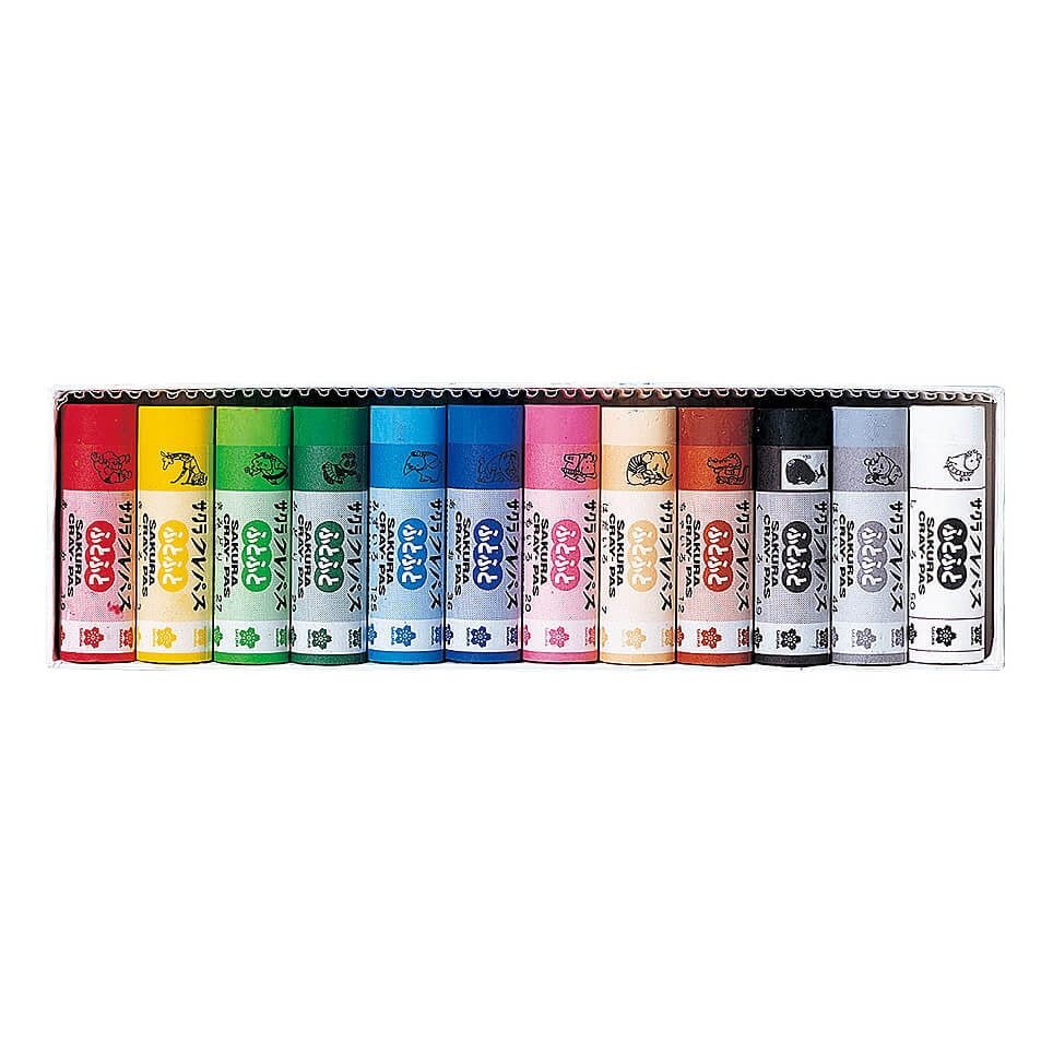 Crepas Futomaki Toddler Crayons / SAKURA