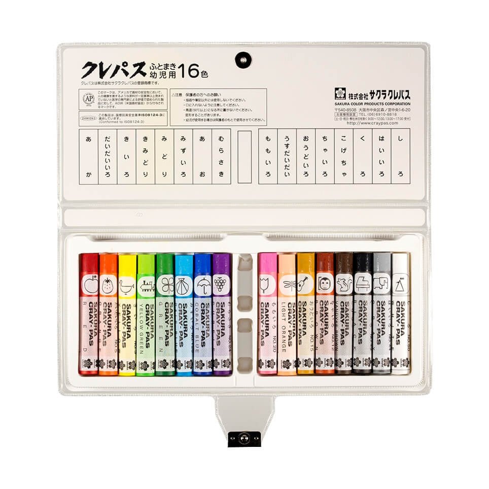 Crepas Futomaki Toddler Crayons / SAKURA