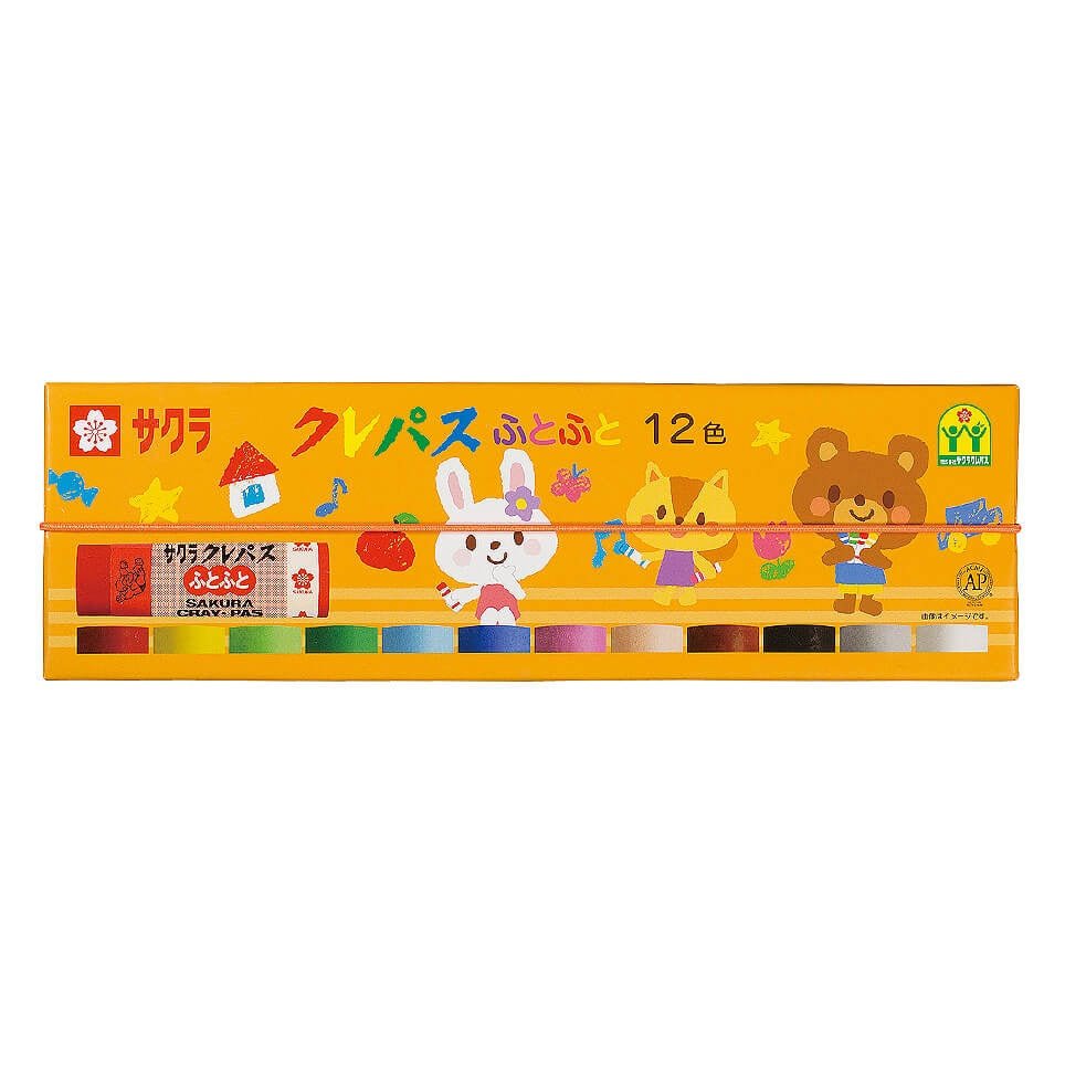Crepas Futomaki Toddler Crayons / SAKURA