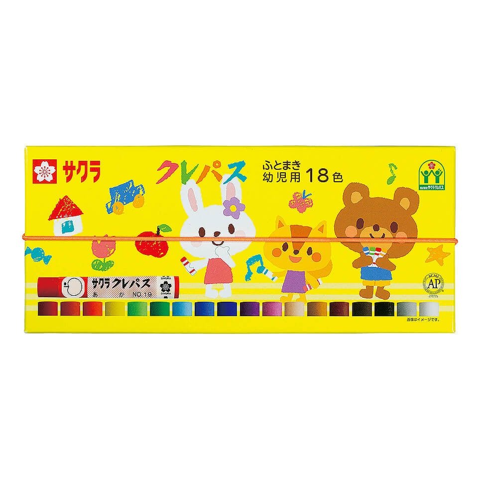 Crepas Futomaki Toddler Crayons / SAKURA