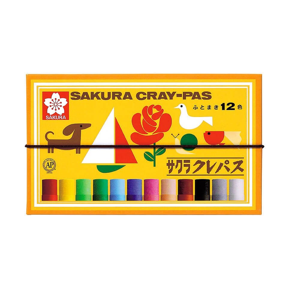 Crepas Large Roll Crayons / SAKURA