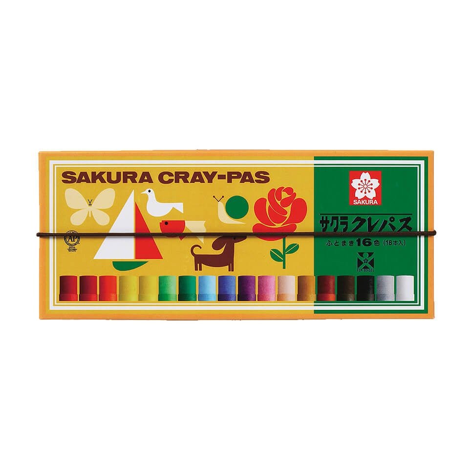Crepas Thick Roll Crayons / SAKURA