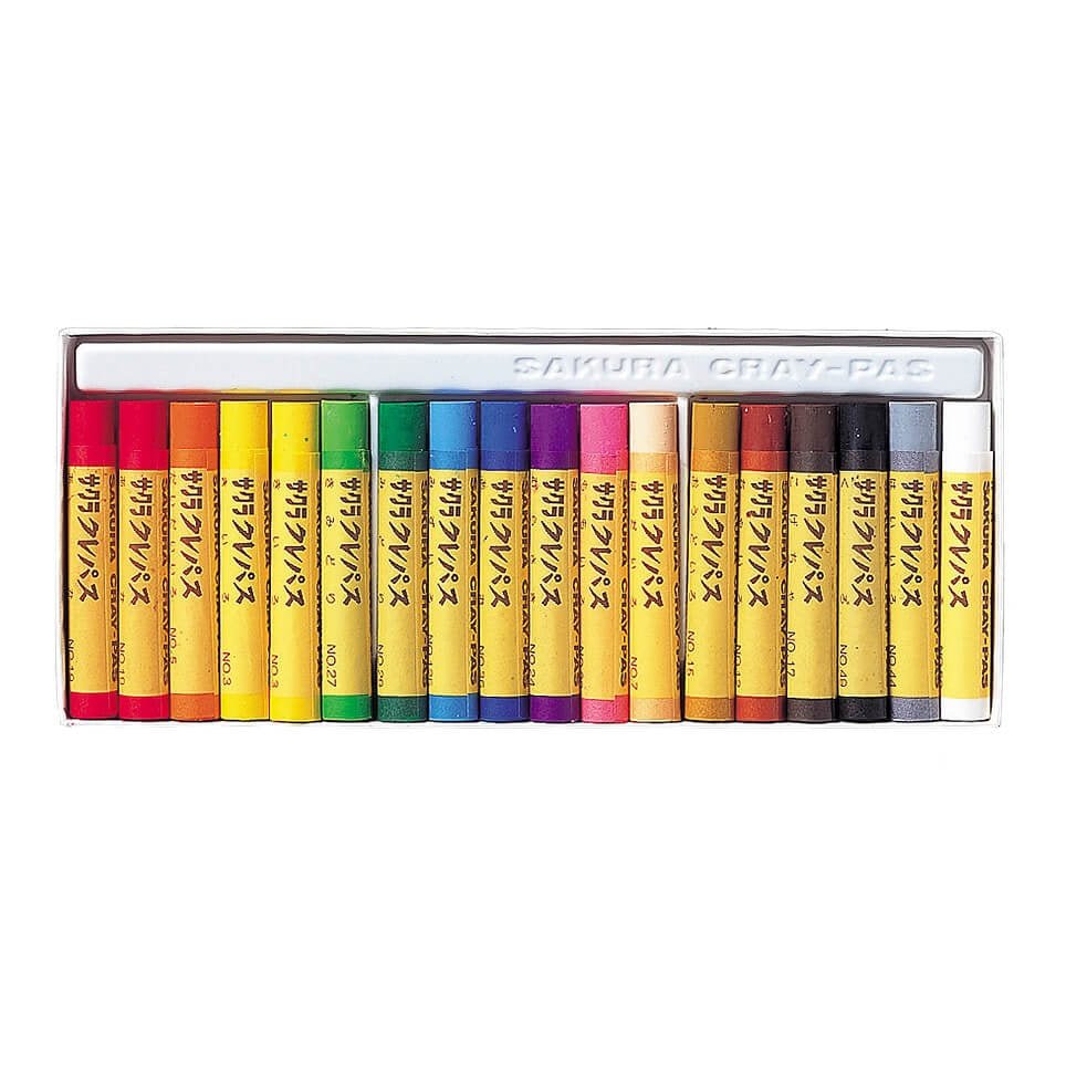 Crepas Thick Roll Crayons / SAKURA