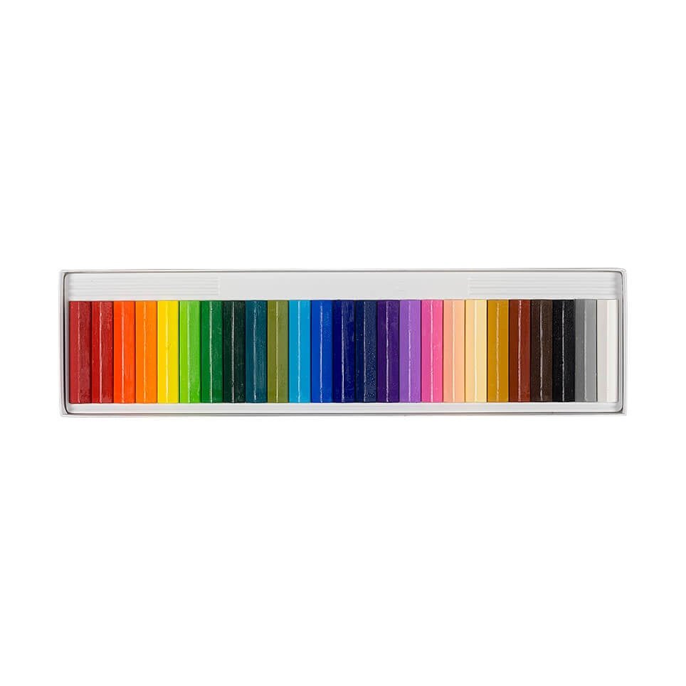 New Crepas Square Shape Oil Pastels / SAKURA