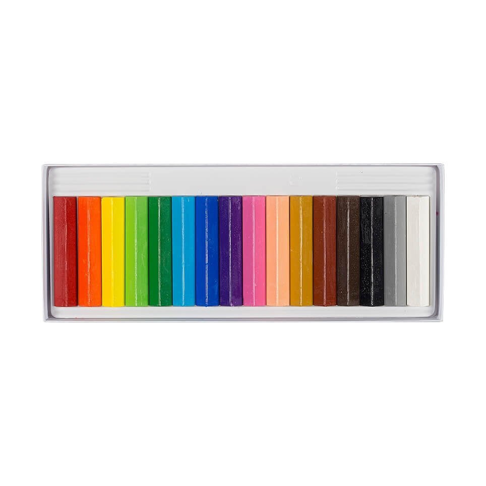 New Crepas Square Shape Oil Pastels / SAKURA