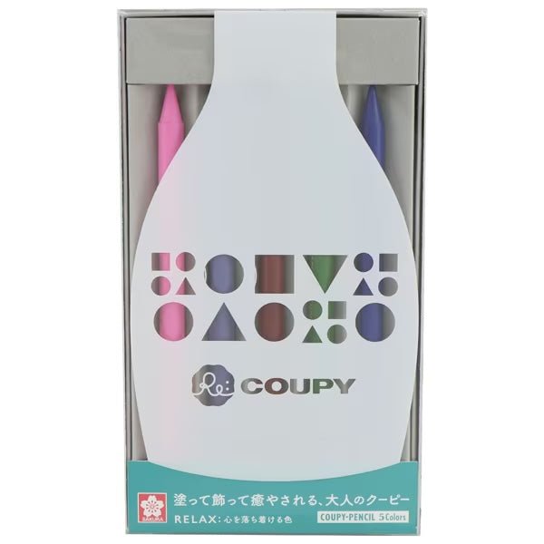 Re: COUPY Crayons 5 Color Set / SAKURA
