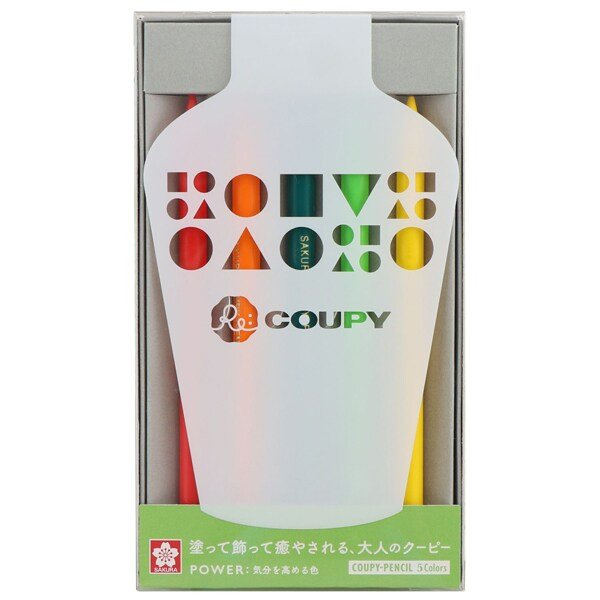 Re: COUPY Crayons 5 Color Set / SAKURA